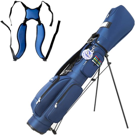 Golf Bag with Stand, Golf Carry Bag with Travel Shoulder, Lightweight Golf Bag for Men Women，Golf Stand Bag