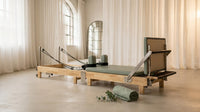 Foldable Pilates Reformer Pilates Machine Reformer Folding Pilates Reformer — Lifestyle