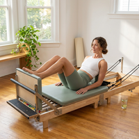 Foldable Pilates Reformer Pilates Machine Reformer Folding Pilates Reformer — Lifestyle