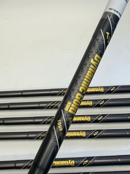 Callaway Apex Ti Fusion Black Iron Set 4-PW Steel Stiff Flex Standard (Used)