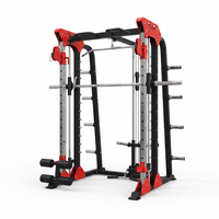 Multi-Power Rack for Home Gym Sport Bodybuilding Equipment Metal Cable Crossover Multifunctional Smith Machine — Studio Shot