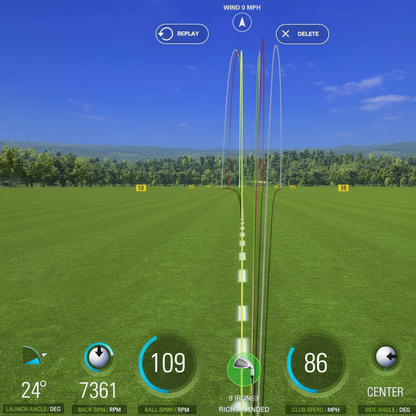 Golf Launch Monitor and Golf Simulator with Metal Protective Case