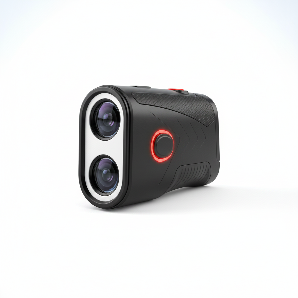 1200 Yards Range Finder Golf, 5X Magnification Golf Rangefinder with Slope, Laser Range Finder with Flag Lock, 1 Yard Accuracy, Ideal Golf Accessories for Golfers & Hunting