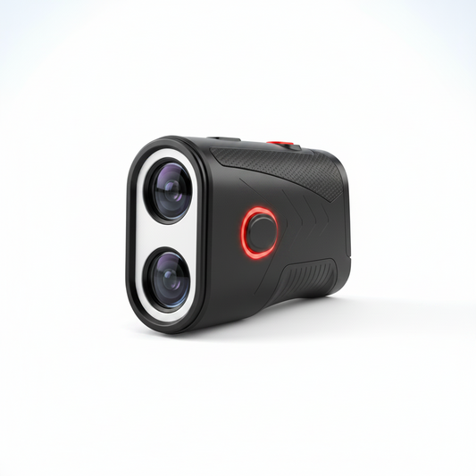 1200 Yards Range Finder Golf, 5X Magnification Golf Rangefinder with Slope, Laser Range Finder with Flag Lock, 1 Yard Accuracy, Ideal Golf Accessories for Golfers & Hunting