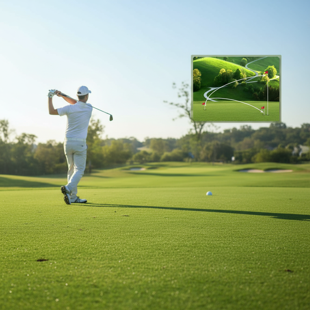 1200 Yards Range Finder Golf, 5X Magnification Golf Rangefinder with Slope, Laser Range Finder with Flag Lock, 1 Yard Accuracy, Ideal Golf Accessories for Golfers & Hunting